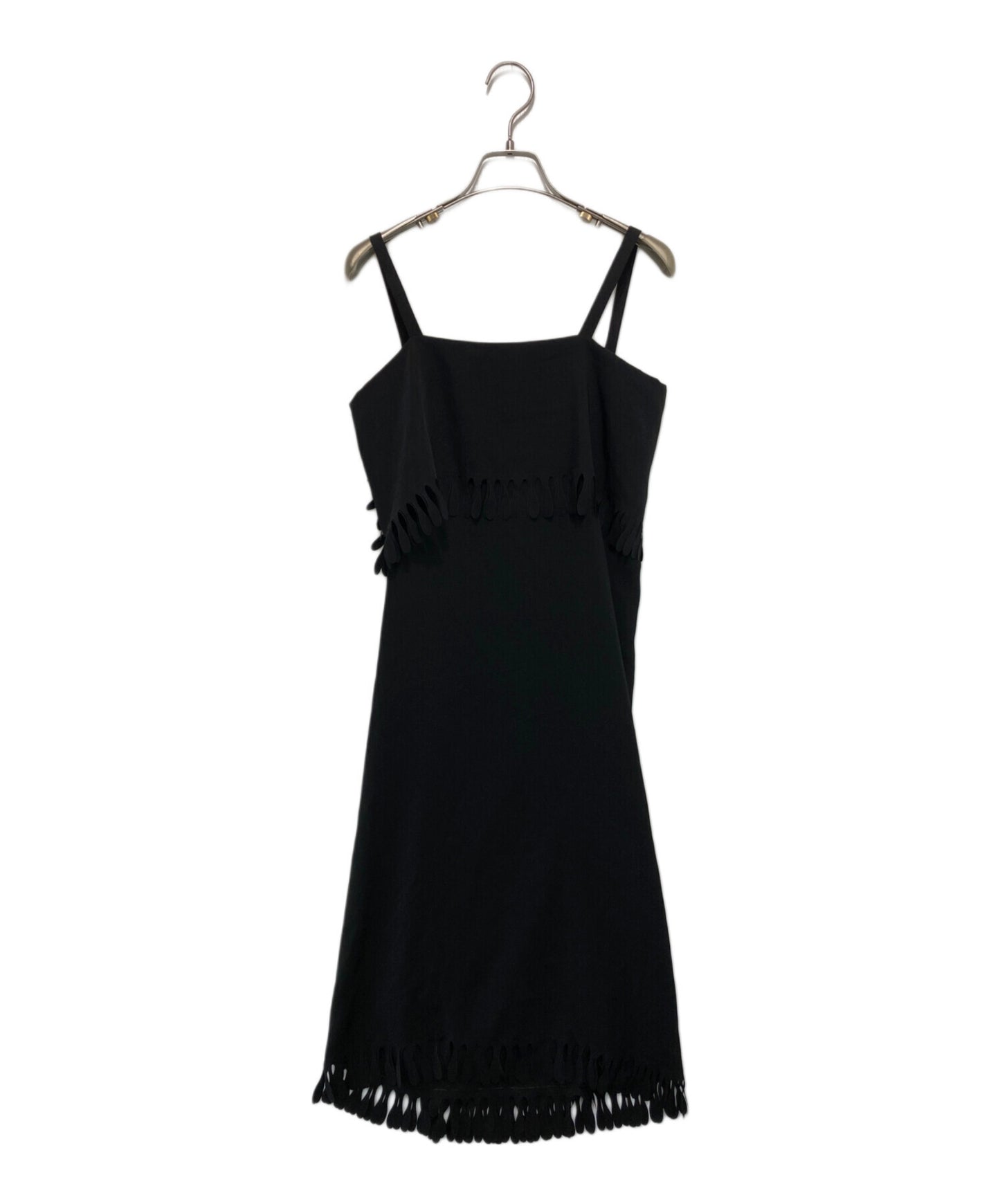 [Pre-owned] ISSEY MIYAKE Side Open Fringe Camisole Onepiece IM01FH026
