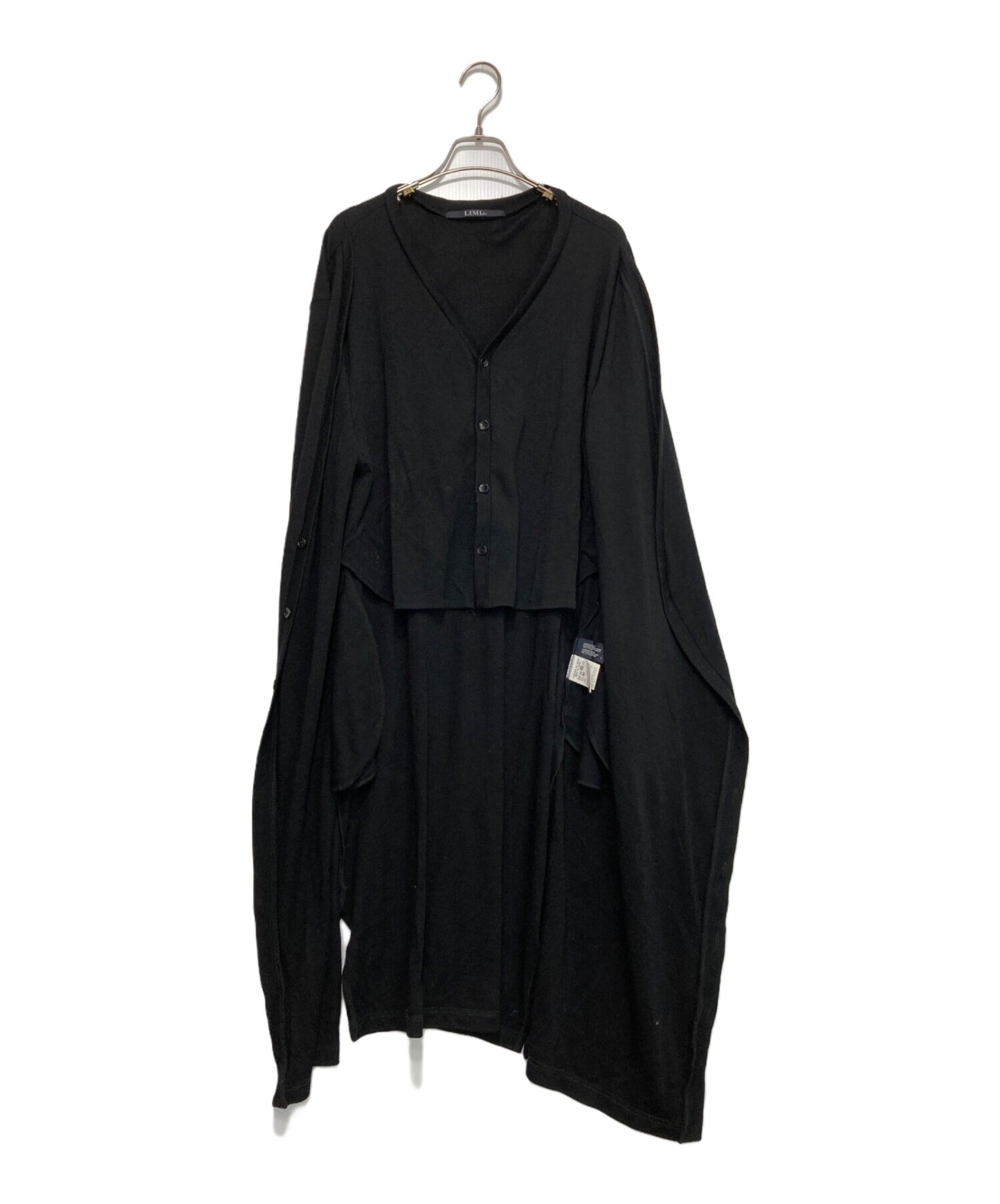 [Pre-owned] LIMI feu WOOL LAYERED LONG CARDIGAN LJ-T19-141