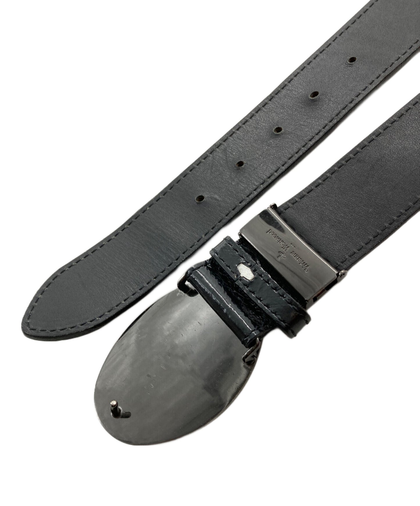 [Pre-owned] Vivienne Westwood man Orb Emblem Belt