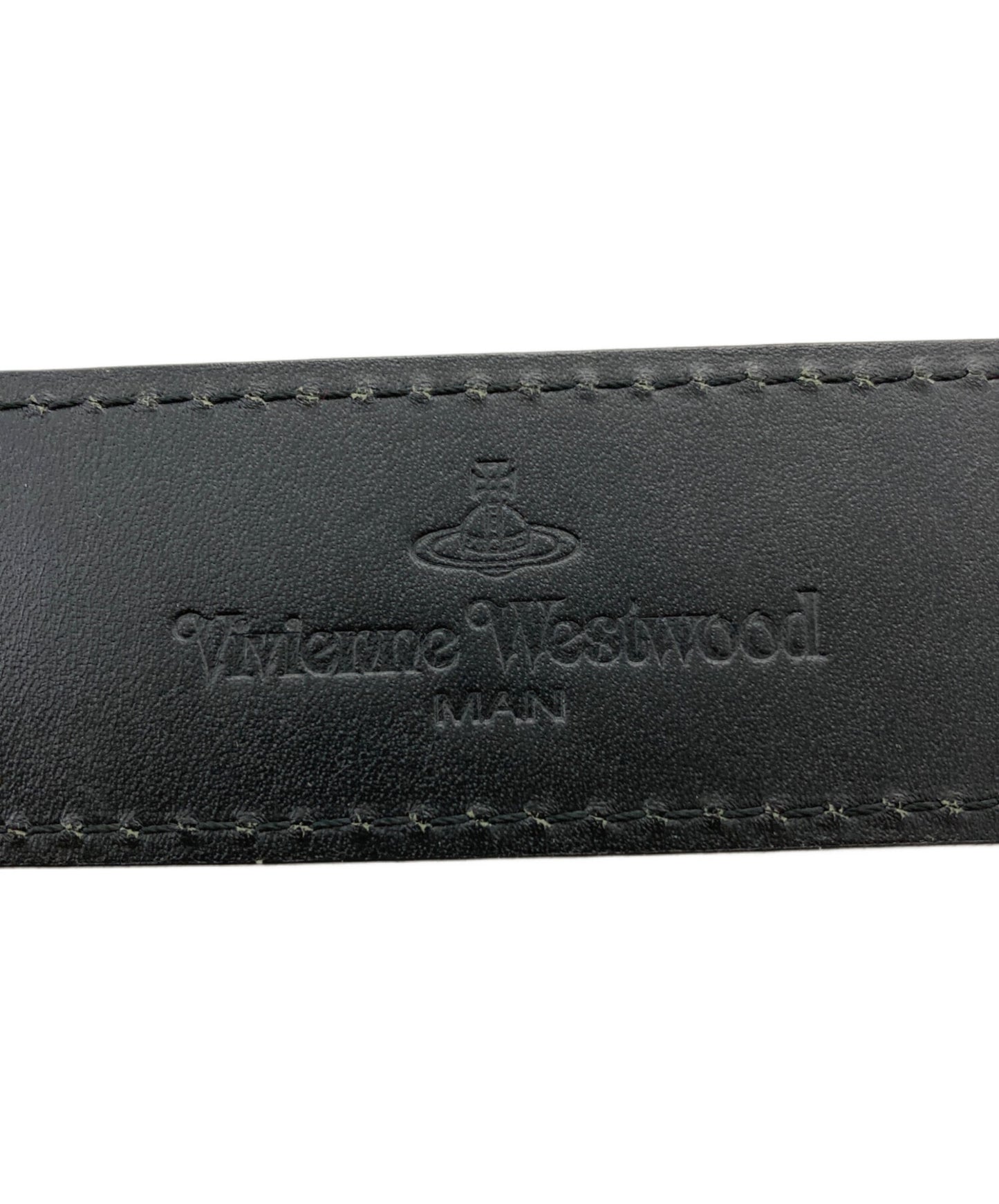 [Pre-owned] Vivienne Westwood man Orb Emblem Belt