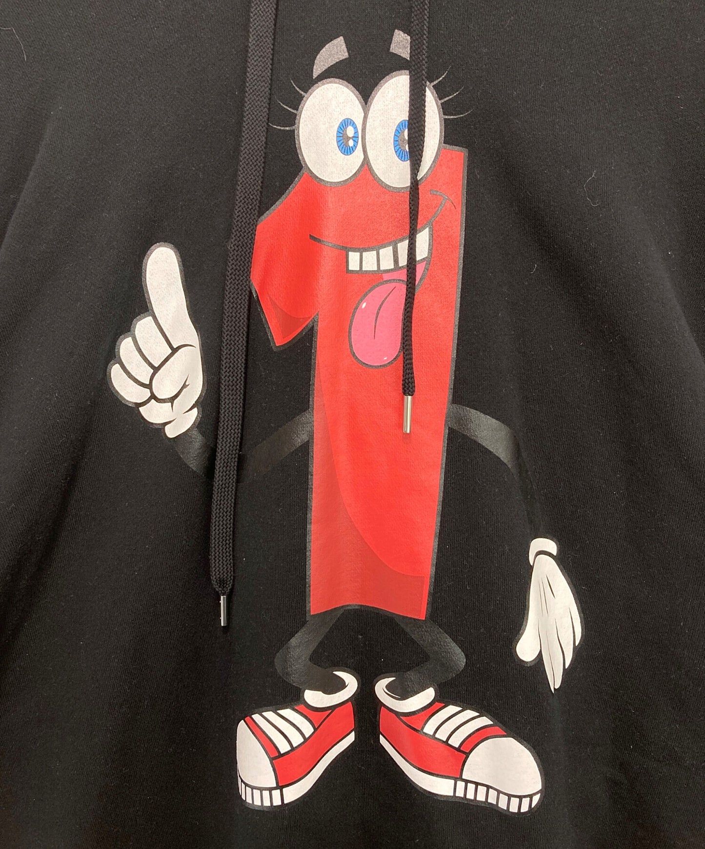 [Pre-owned] Vivienne Westwood RED LABEL Funny Number One Degree Filling Lined Sprint Hoodie 16-12-332028