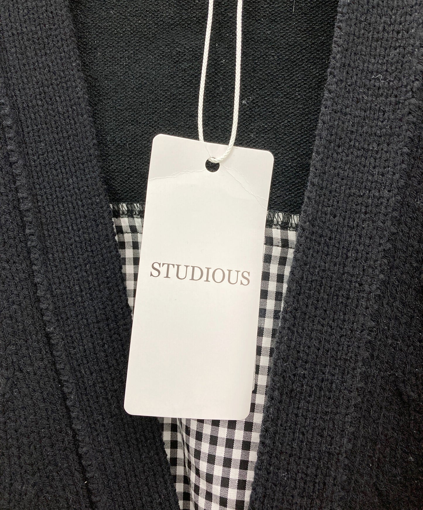 [Pre-owned] UNDERCOVERISM KN cardigan with rear SH switch UI1B4901