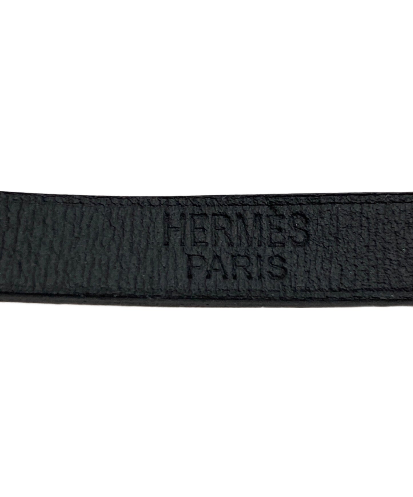 [Pre-owned] HERMES API leather bracelet