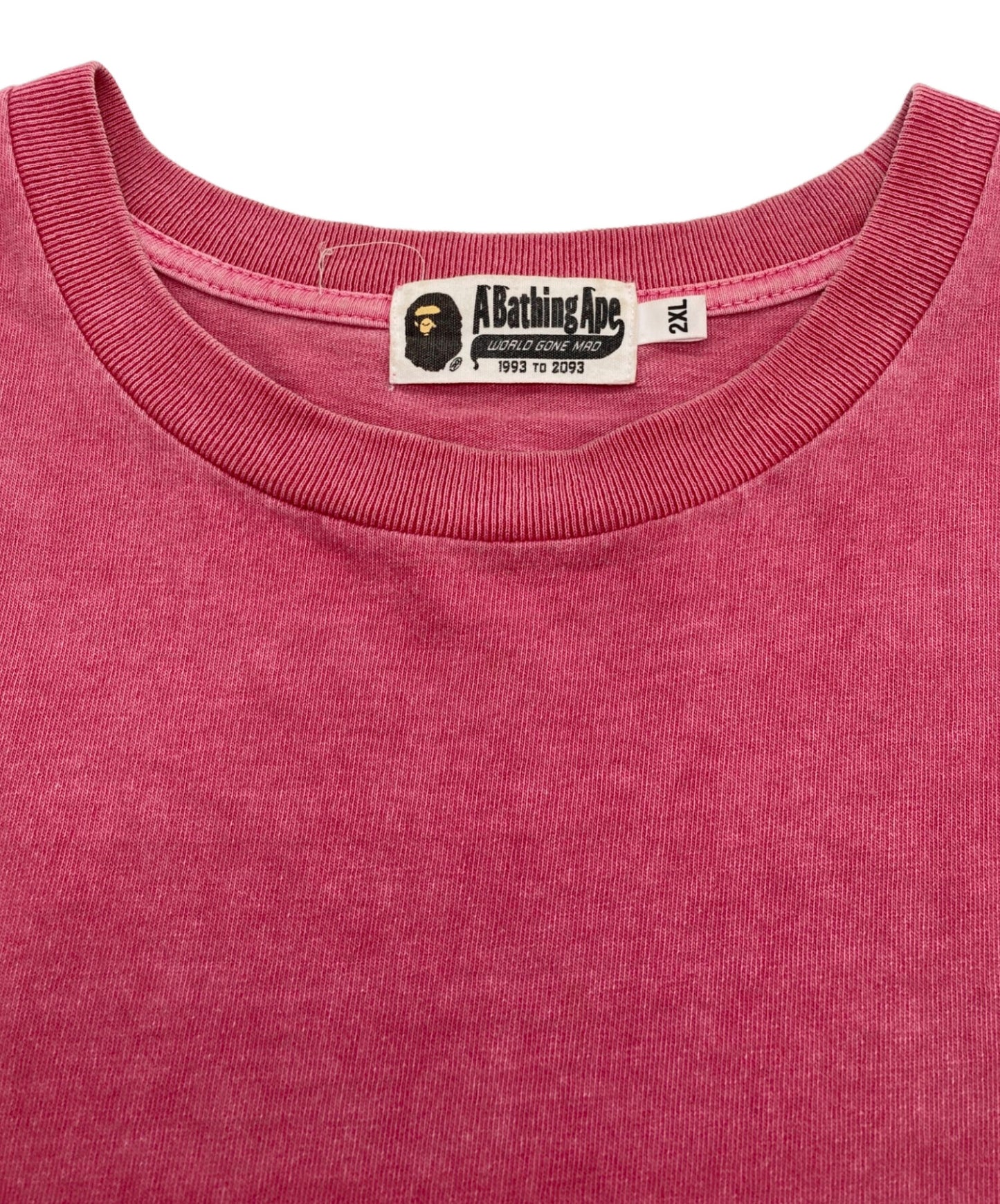 [Pre-owned] A BATHING APE Embroidered one-point T-shirt 001CSJ301023M