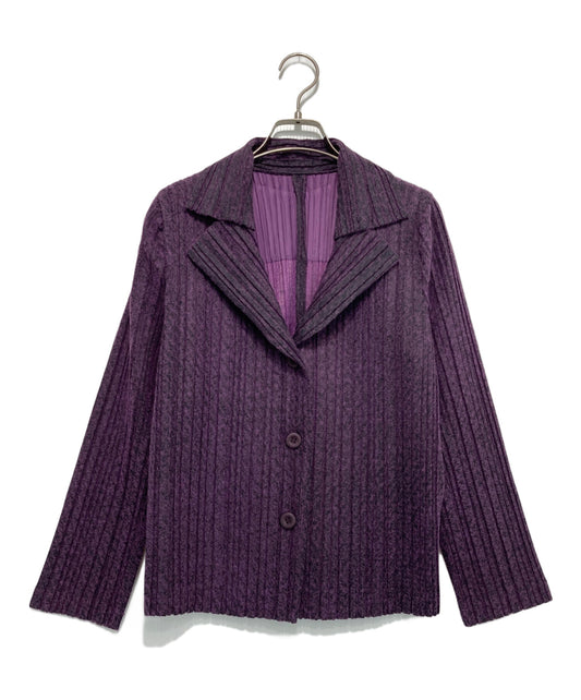 [Pre-owned] PLEATS PLEASE Raised Pleated Jacket PP13-JD643
