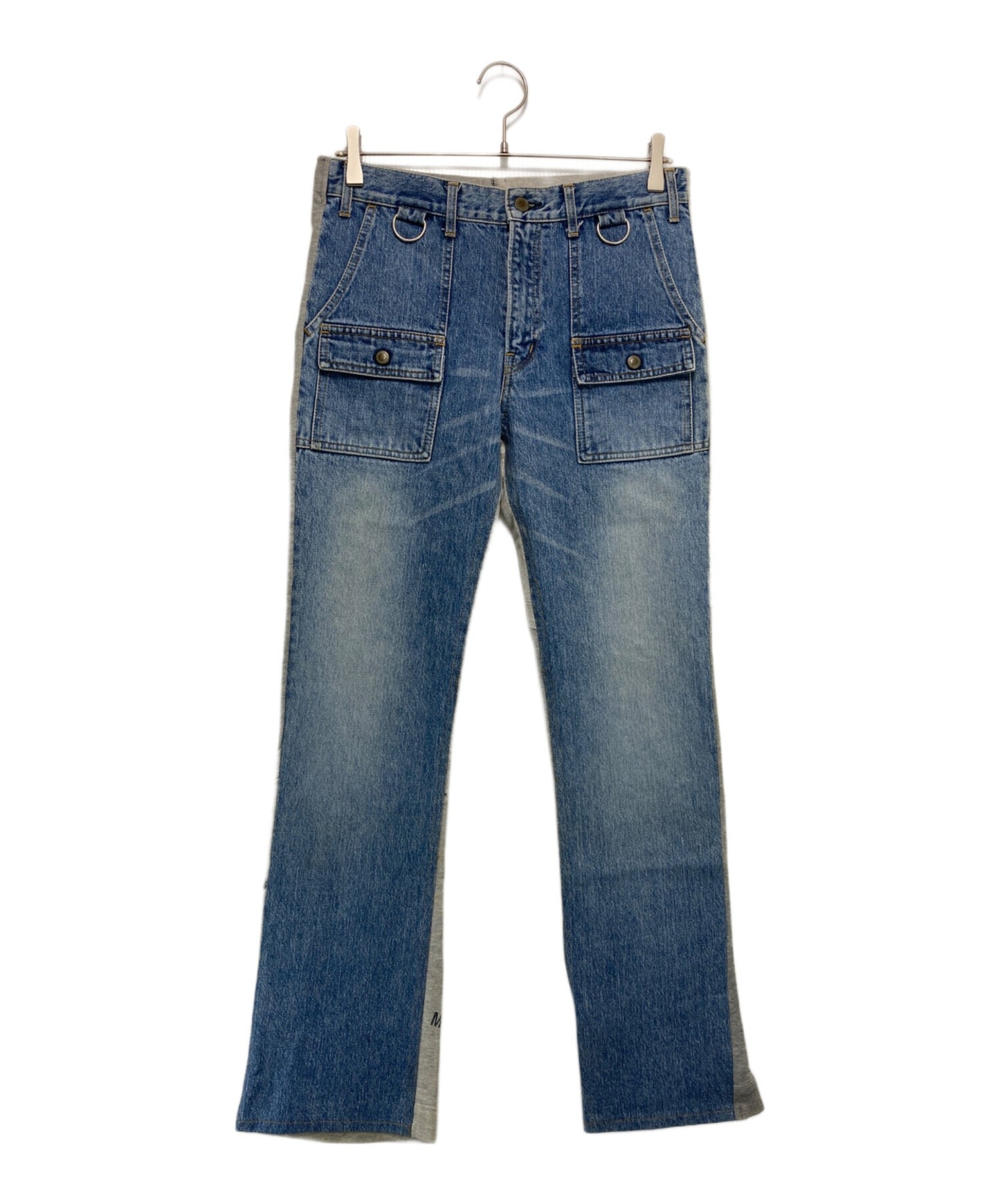 [Pre-owned] UNDERCOVERISM Denim-Switched Sweatpants E239-P8