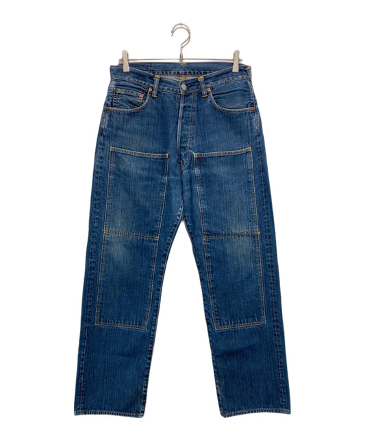 [Pre-owned] EVISU Double Knee Denim Pants LOT2022