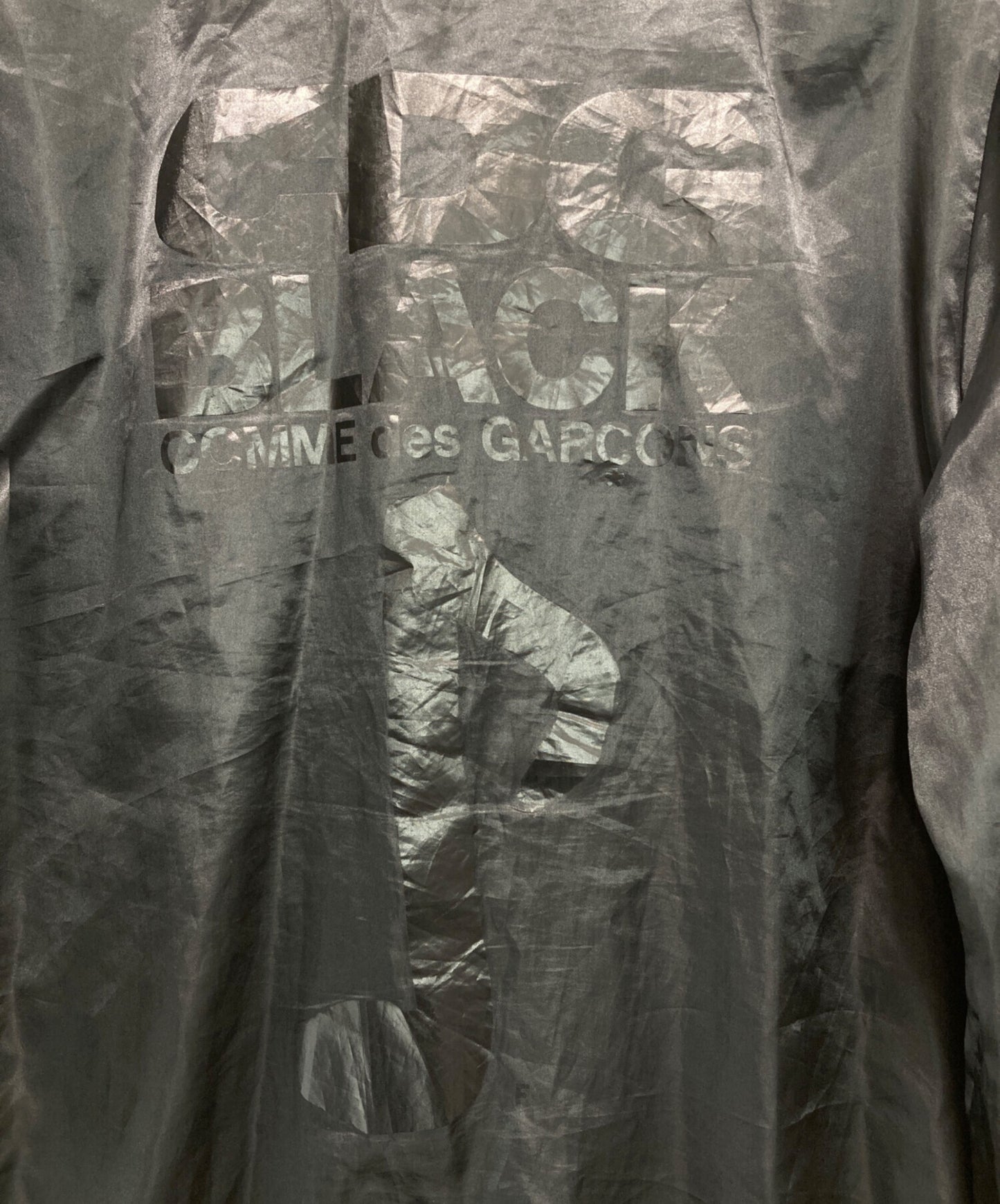 [Pre-owned] BLACK COMME des GARCONS China shirt long coat 1S-J103