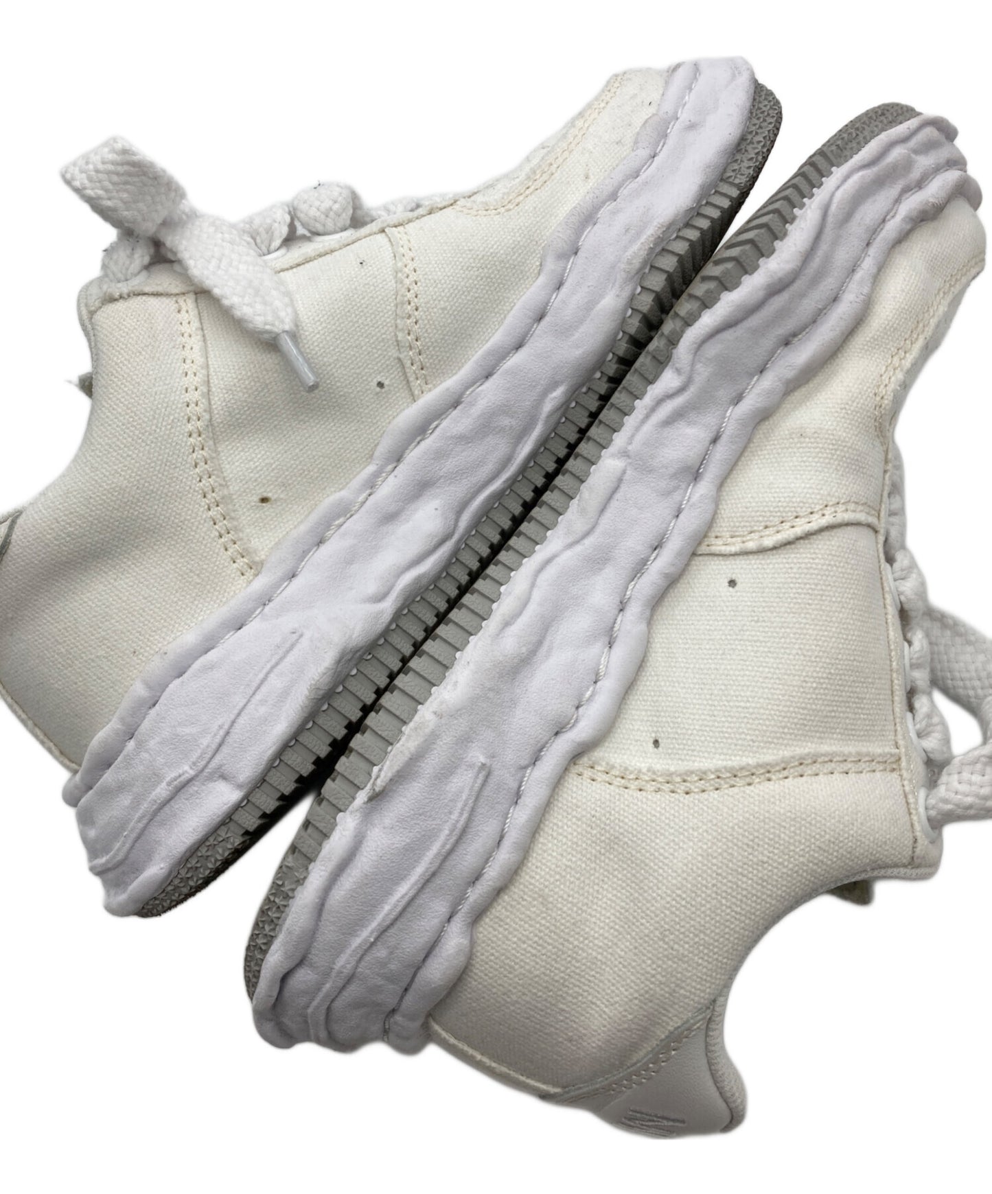 [Pre-owned] MIHARA YASUHIRO "WAYNE" OG Sole Canvas Low-top Sneaker A10FW720