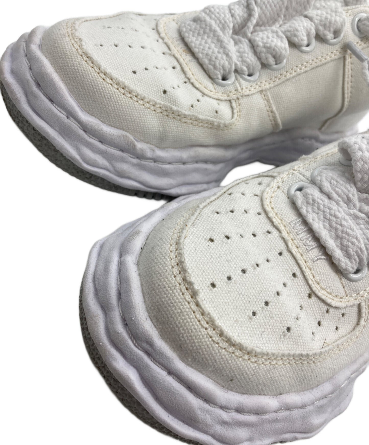 [Pre-owned] MIHARA YASUHIRO "WAYNE" OG Sole Canvas Low-top Sneaker A10FW720