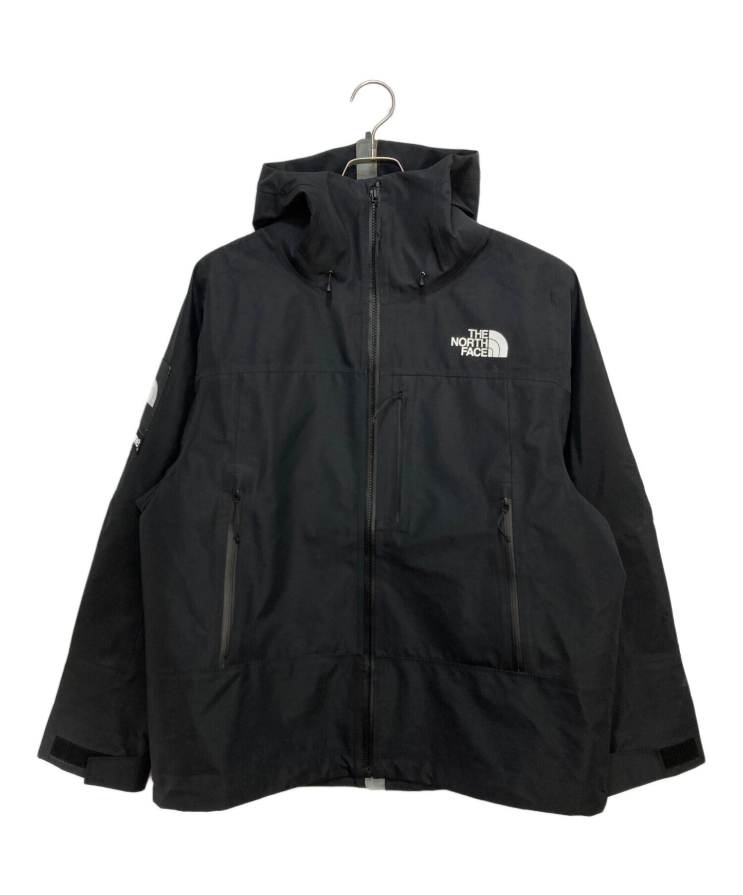 [Pre-owned] SUPREME Split Taped Seam Shell Jacket "Black" NP02401I