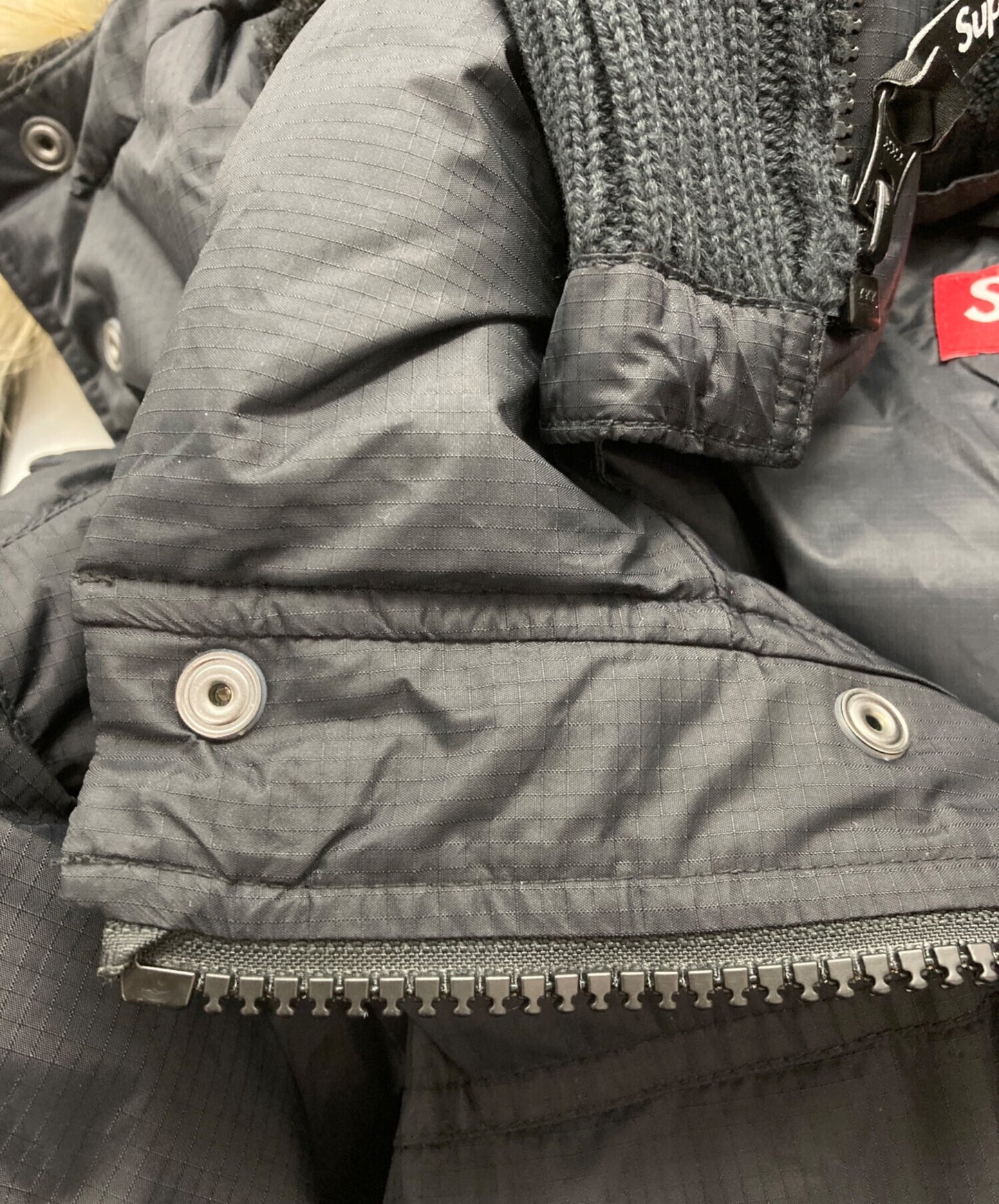 [Pre-owned] SUPREME Facemask 700-Fill Down Puffer Jacket