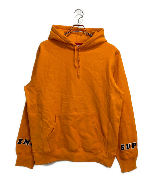 [Pre-owned] SUPREME WRIST LOGO HOODED SWEATSHIRT