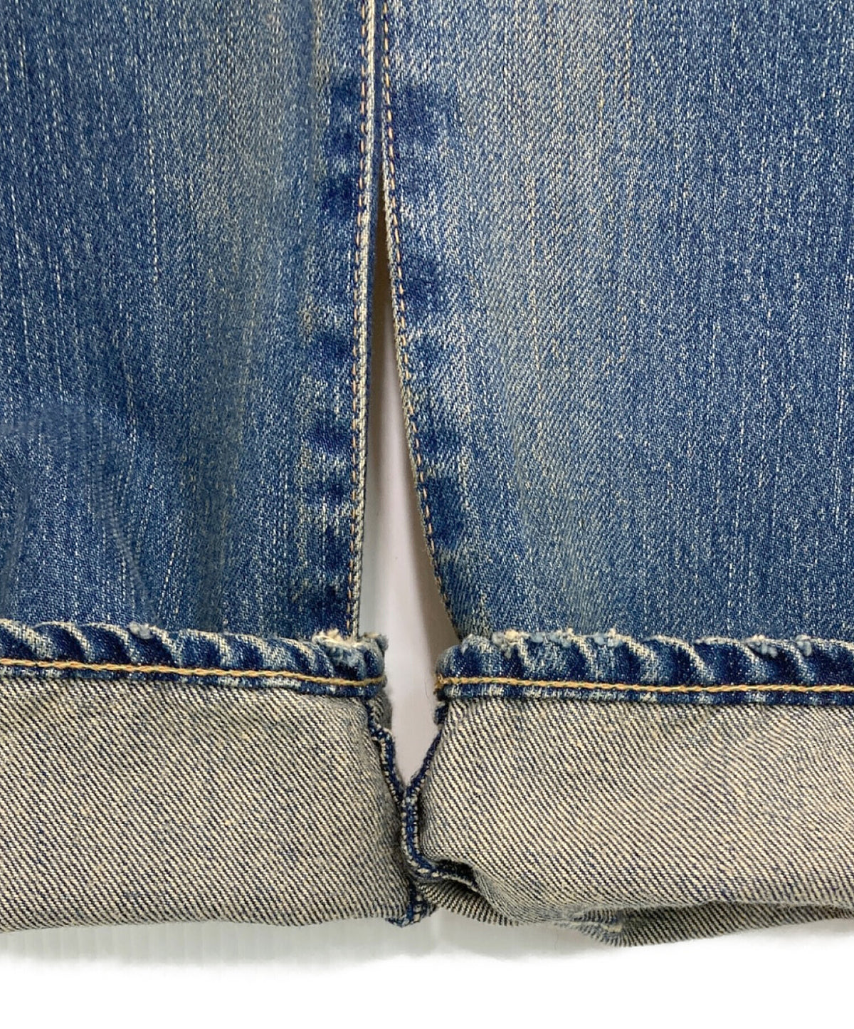 [Pre-owned] Hysteric Glamour Distressed Studded Denim Pants 4AP-1802