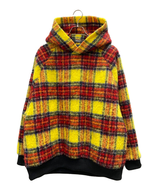 [Pre-owned] UNDERCOVER PULLOVER CHECK HOODIE PARKA UC2B4403