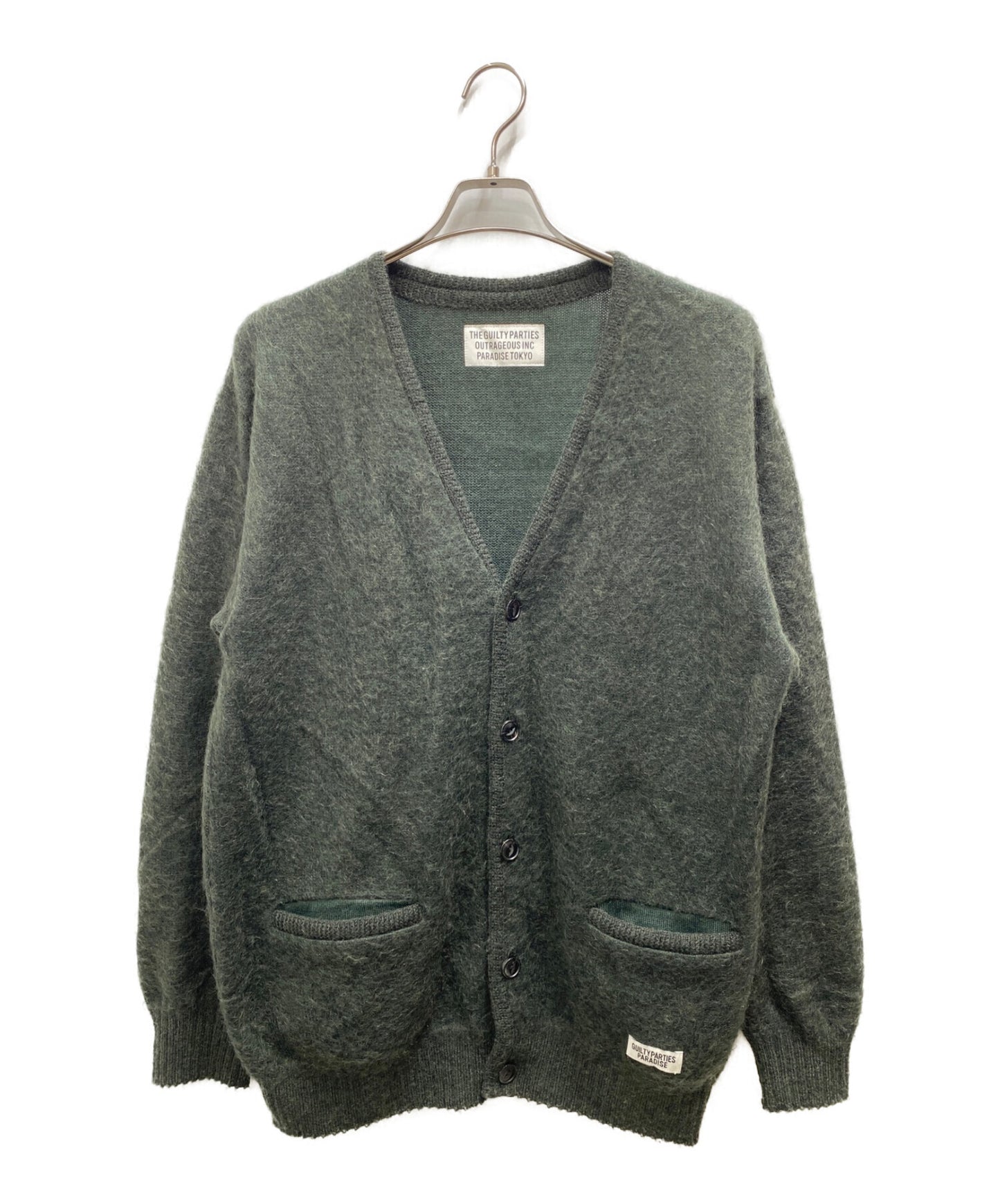 Pre-owned] WACKO MARIA MOHAIR KNIT CARDIGAN | Archive Factory