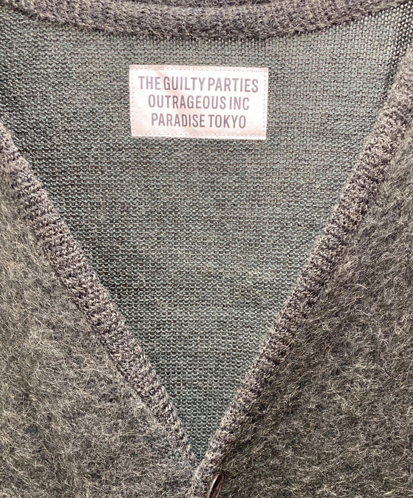 [Pre-owned] WACKO MARIA MOHAIR KNIT CARDIGAN