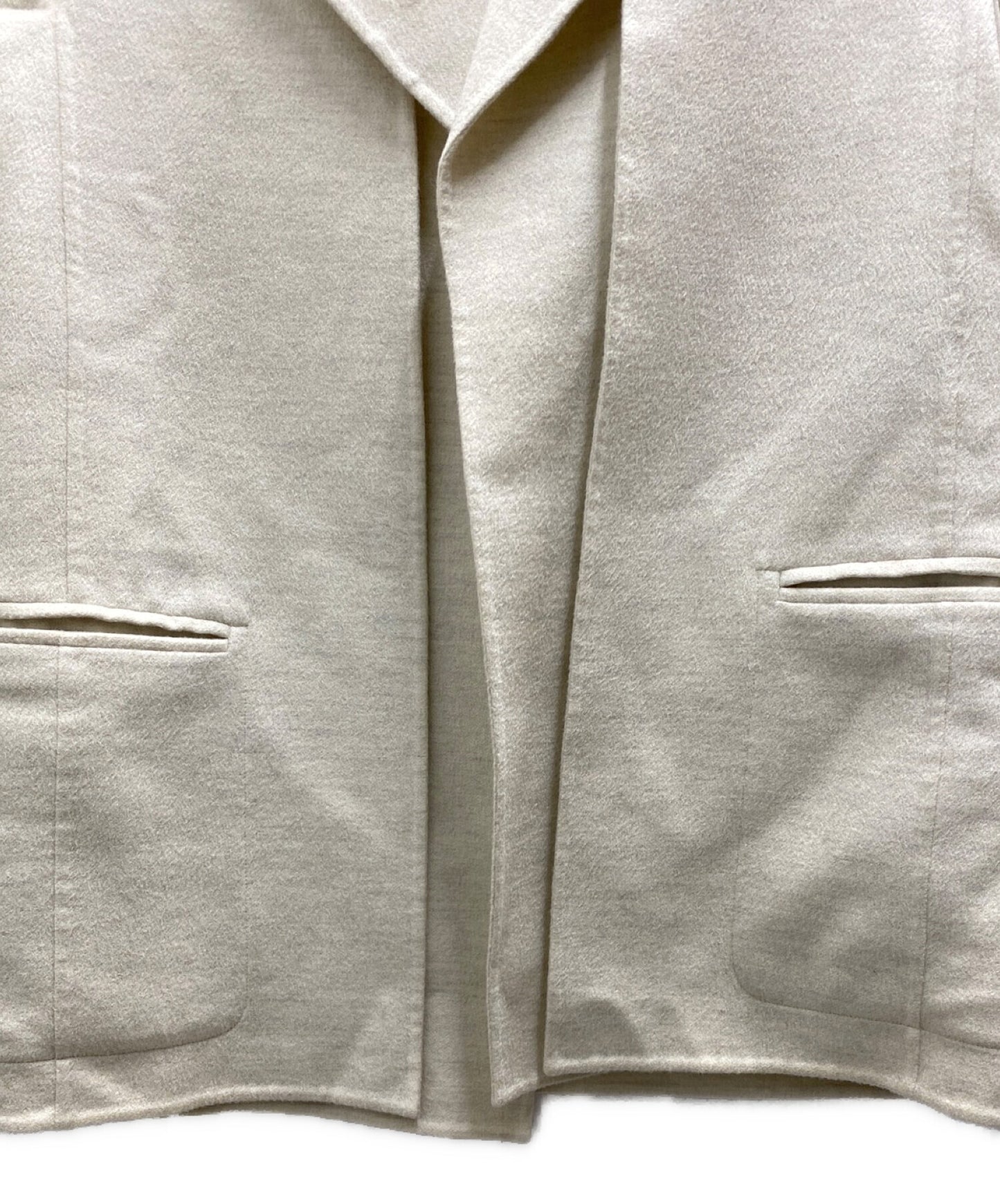 [Pre-owned] HERMES 2way layered cashmere coat