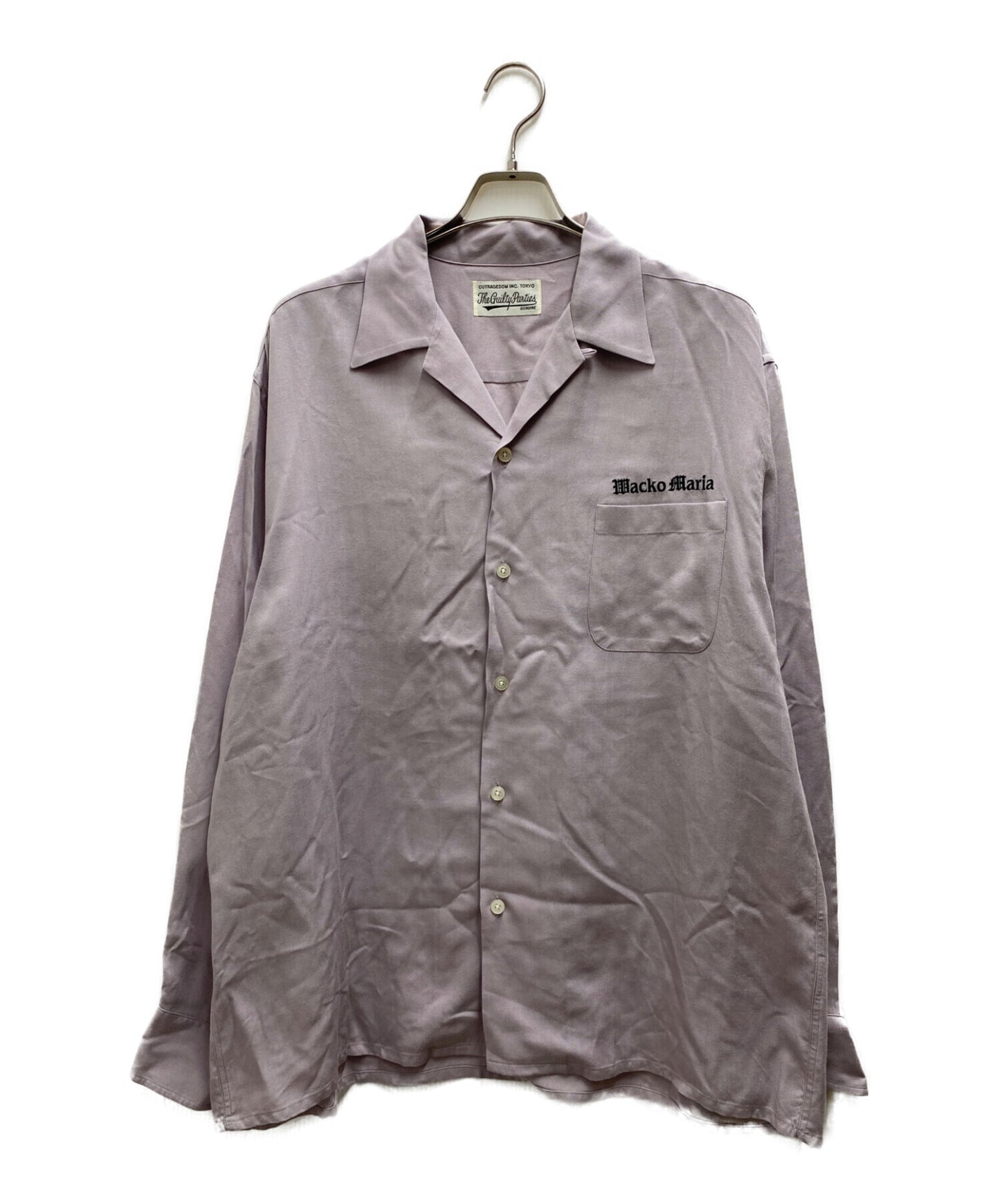 [Pre-owned] WACKO MARIA 50's OPEN SHIRT L/S 23fw-wms-oc10