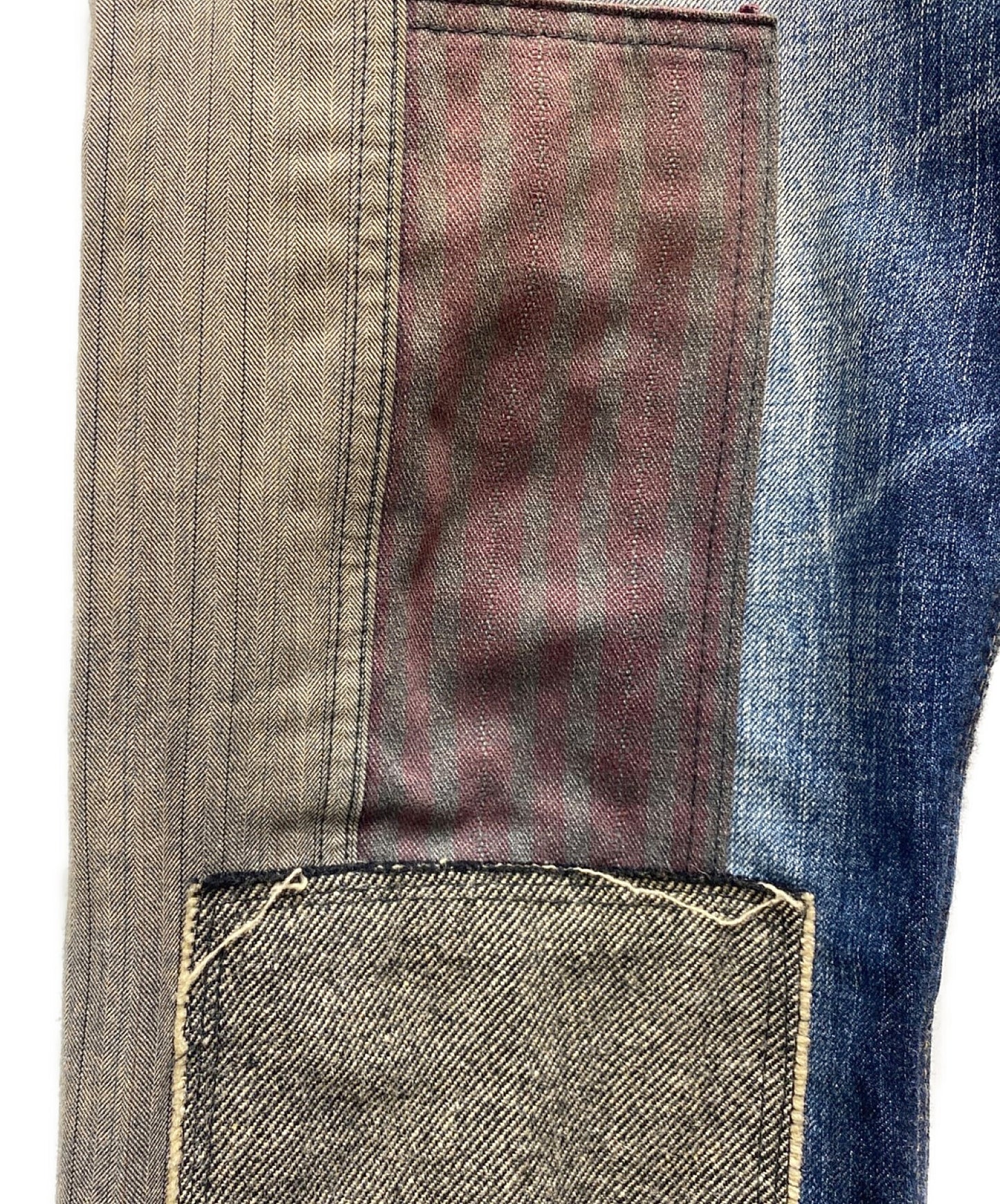 [Pre-owned] COMME des GARCONS JUNYA WATANABE MAN patchwork denim WL-P011