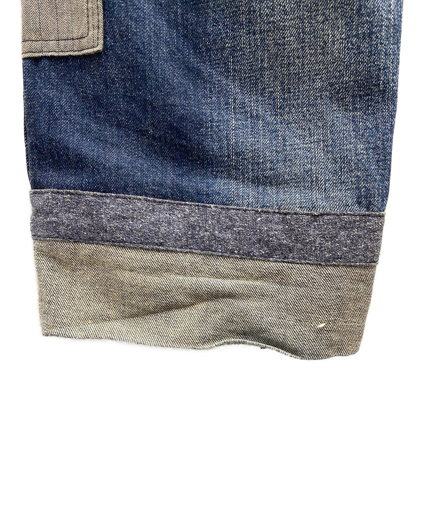 [Pre-owned] COMME des GARCONS JUNYA WATANABE MAN patchwork denim WL-P011