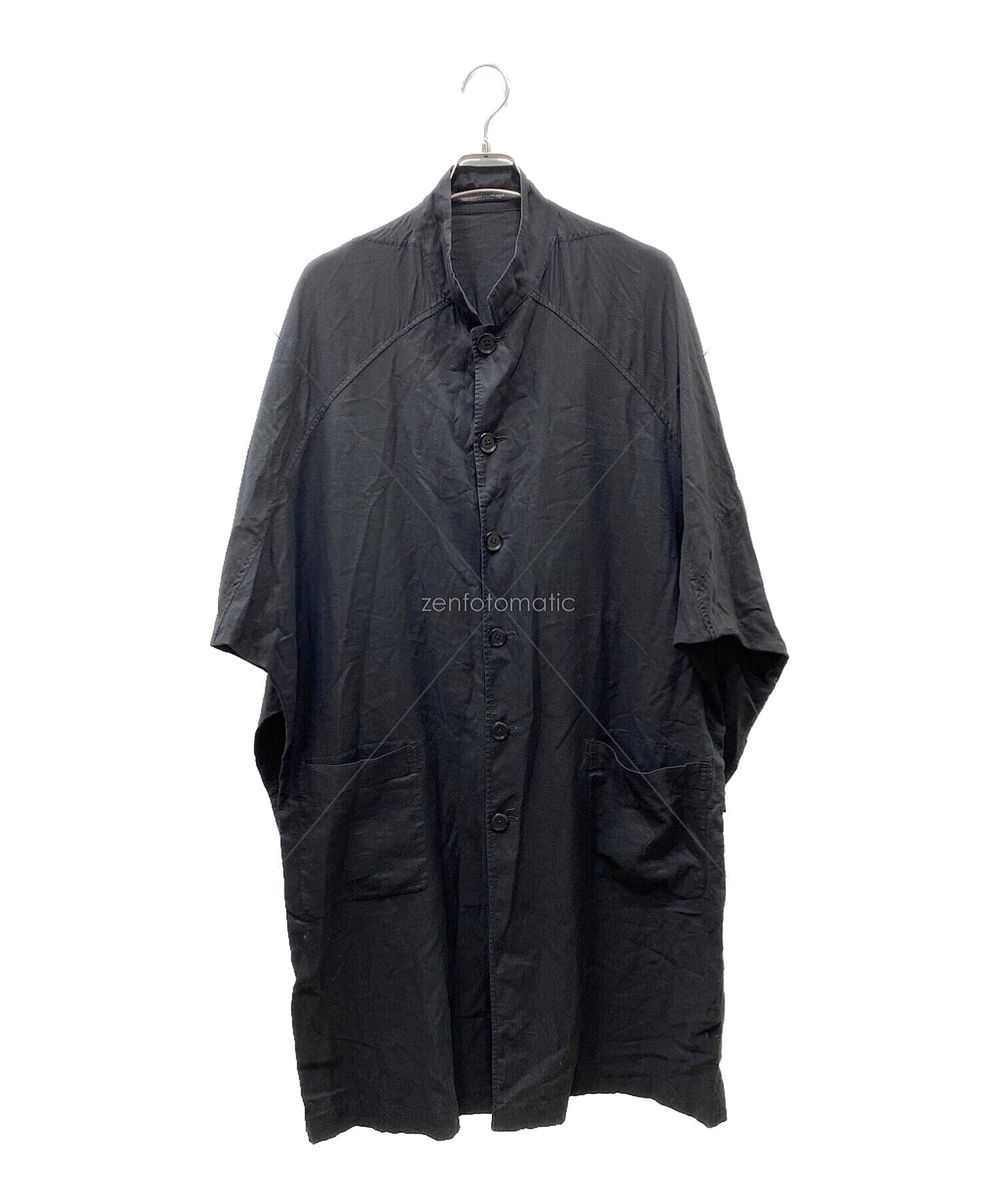 [Pre-owned] Yohji Yamamoto pour homme Lexcel Cotton Viera Variant Sleeve Coat HW-C19-230