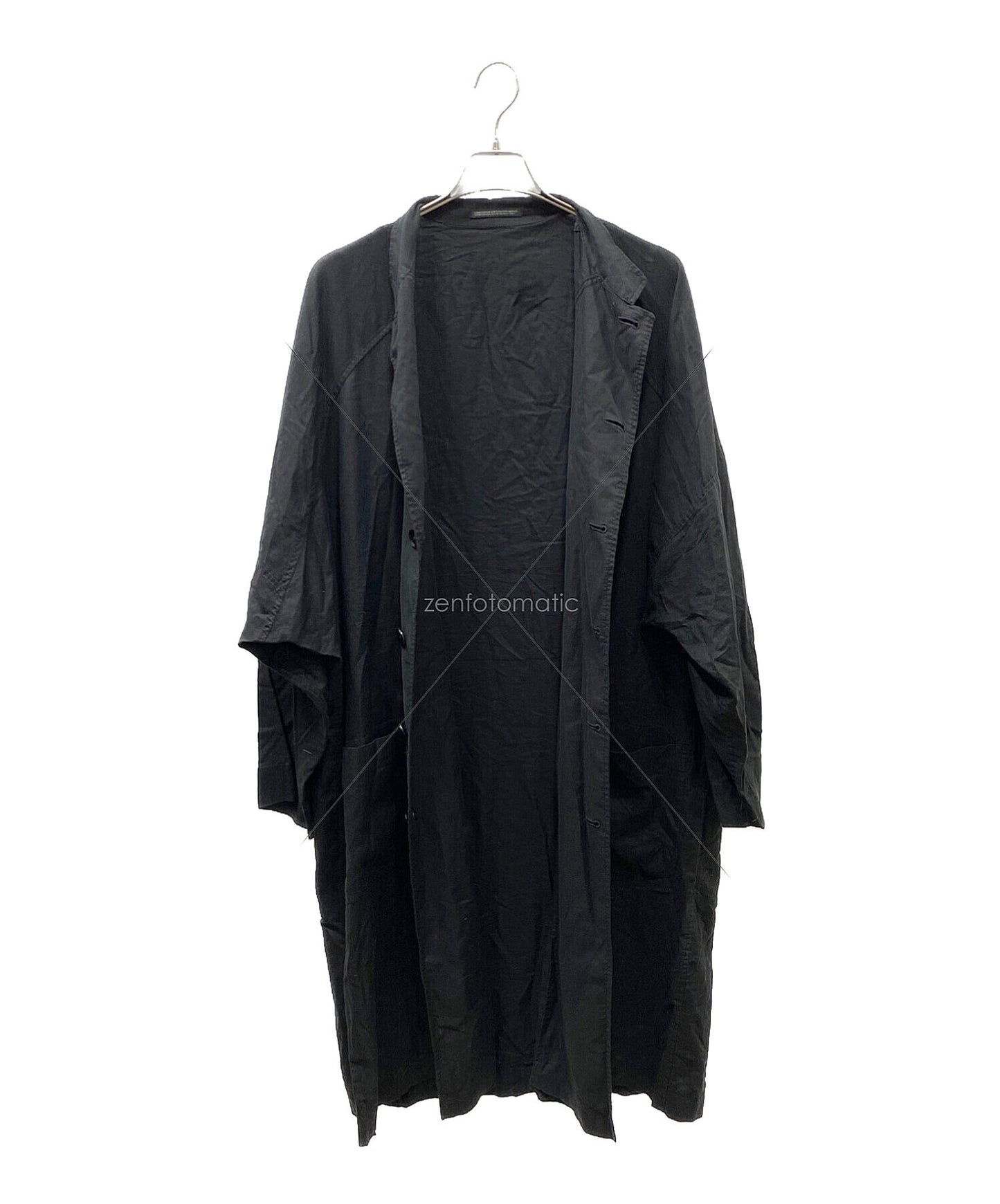 [Pre-owned] Yohji Yamamoto pour homme Lexcel Cotton Viera Variant Sleeve Coat HW-C19-230