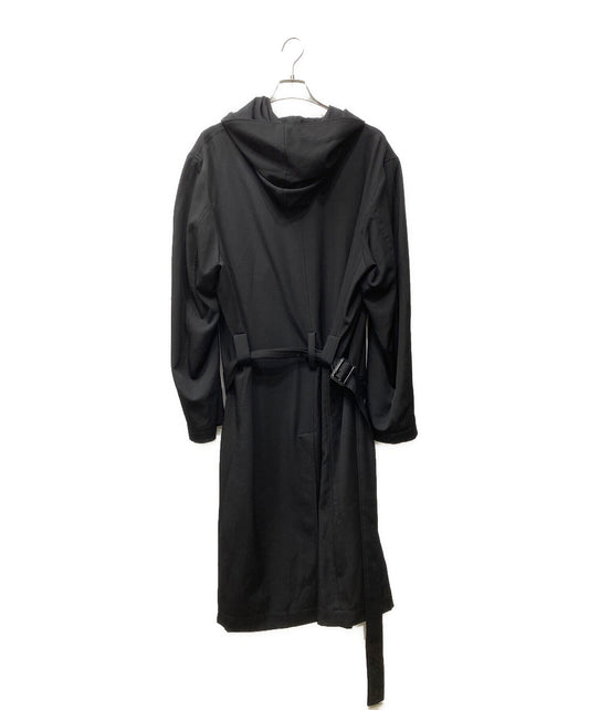 [Pre-owned] REGULATION Yohji Yamamoto MEN Wool gaber hooded coat HC-C01-140
