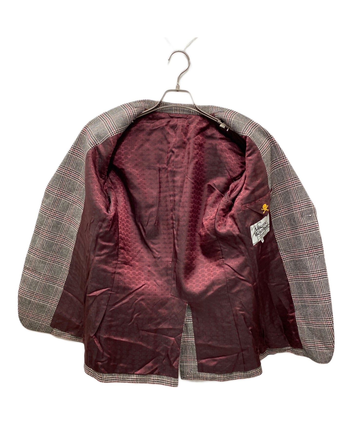 [Pre-owned] Vivienne Westwood man Wool Silk Check Tailored Jacket