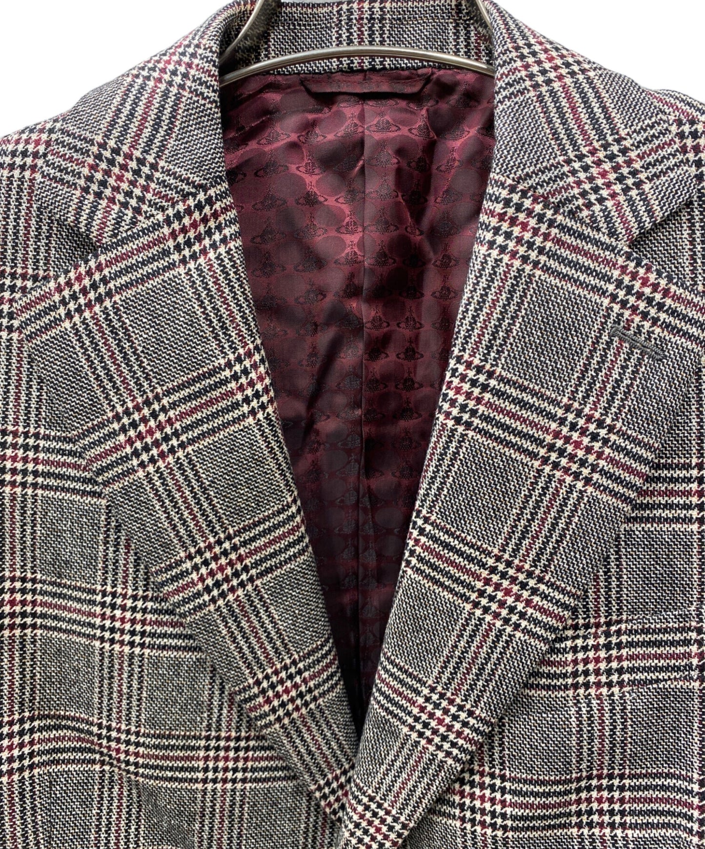 [Pre-owned] Vivienne Westwood man Wool Silk Check Tailored Jacket