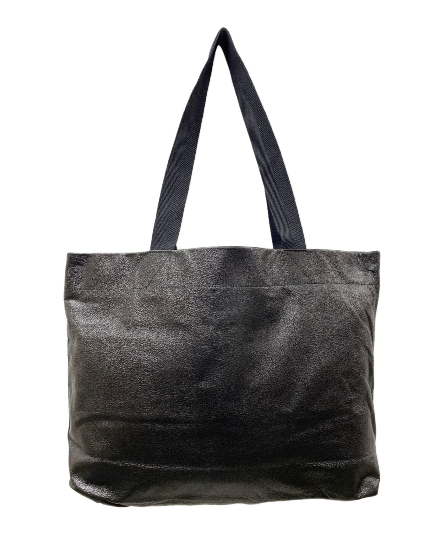 [Pre-owned] YOHJI YAMAMOTO NOVELTY LEATHER TOTE BAG