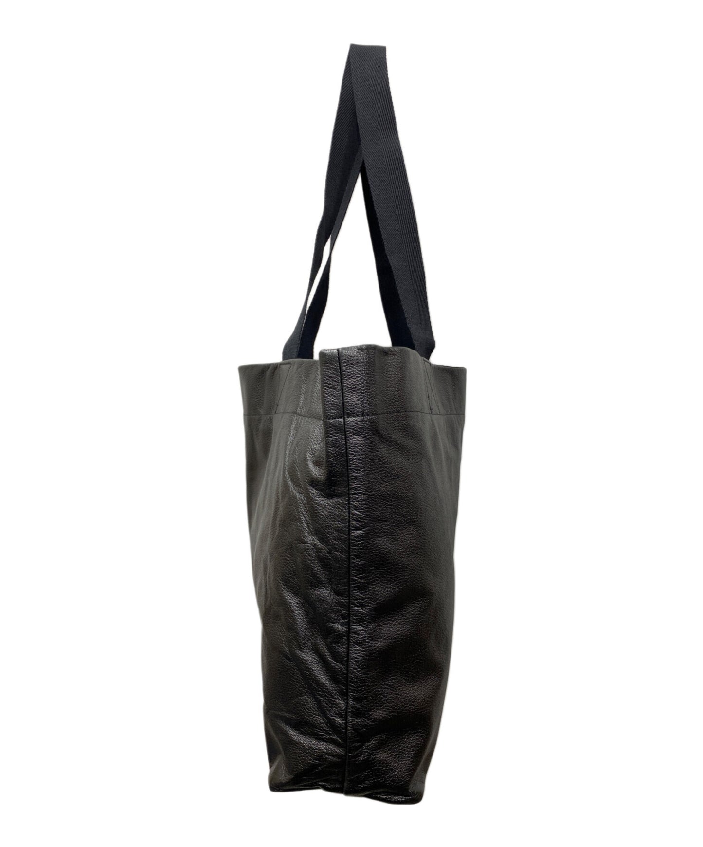 [Pre-owned] YOHJI YAMAMOTO NOVELTY LEATHER TOTE BAG