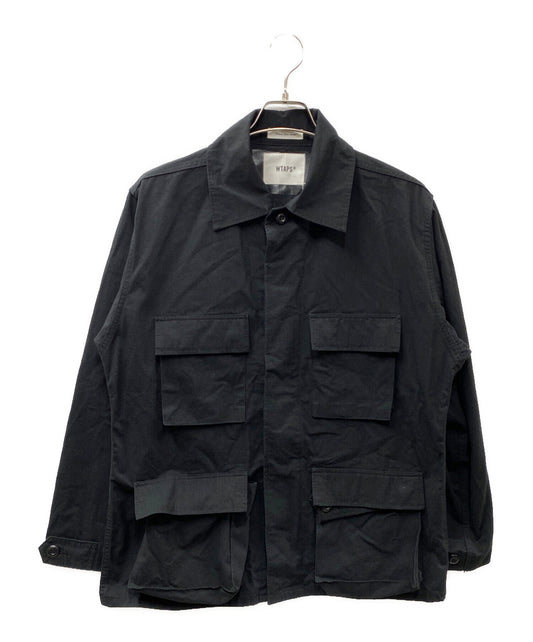 [Pre-owned] WTAPS WMILL-LS 01 SHIRT.NYCO.RIPSTOP ripstop military shirt jacket WVDT-SHM01