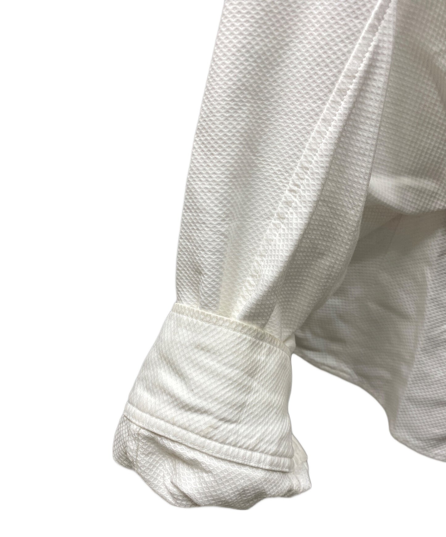 [Pre-owned] Maison MIHARA YASUHIRO cotton dobby drop shoulder shirt K11SH101