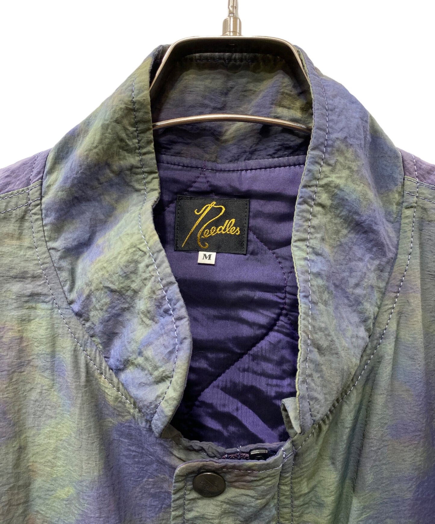 [Pre-owned] Needles 21AW C.P. Coat - Nylon Tussore Uneven Dye J0173