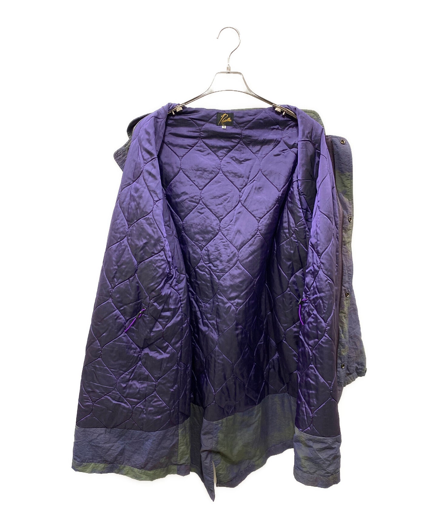 [Pre-owned] Needles 21AW C.P. Coat - Nylon Tussore Uneven Dye J0173