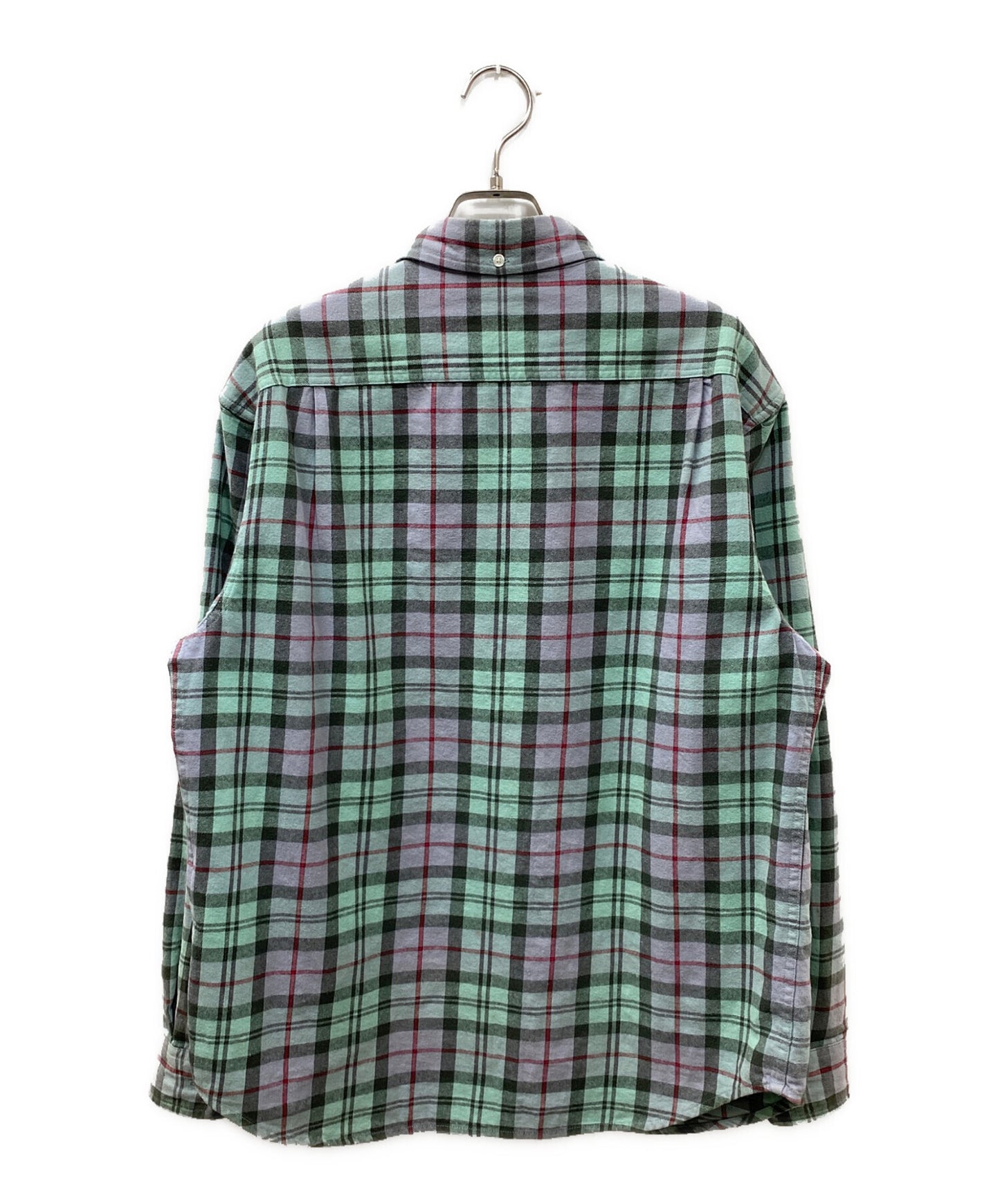 [Pre-owned] SUPREME 24FW Plaid Flannel Shirt