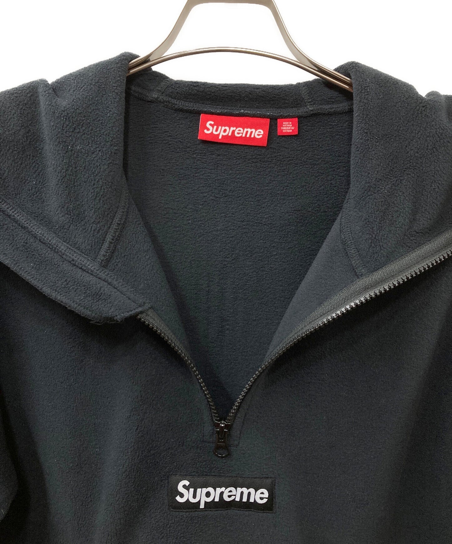 [Pre-owned] SUPREME 22AW Polartec Facemask Half Zip Pullover
