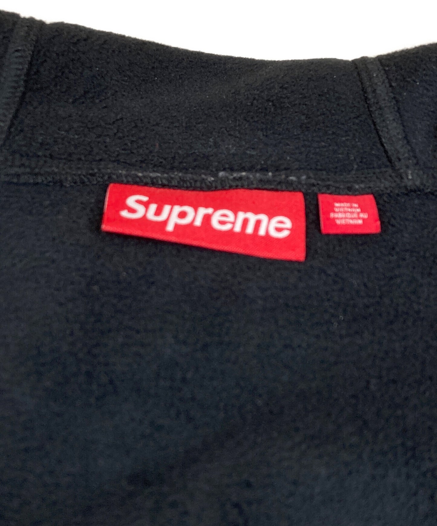 [Pre-owned] SUPREME 22AW Polartec Facemask Half Zip Pullover