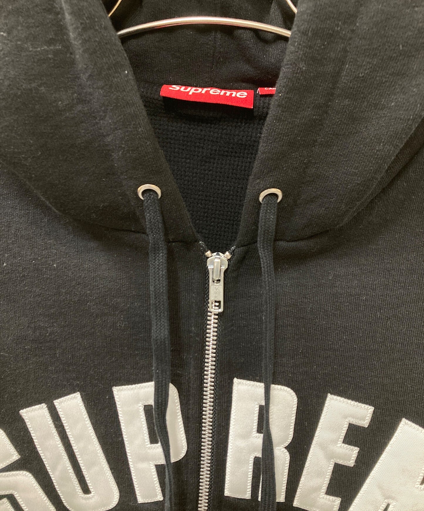 [Pre-owned] SUPREME 24AW Arc Thermal Lined Zip Up Hooded Sweatshirt Zip Hoodie