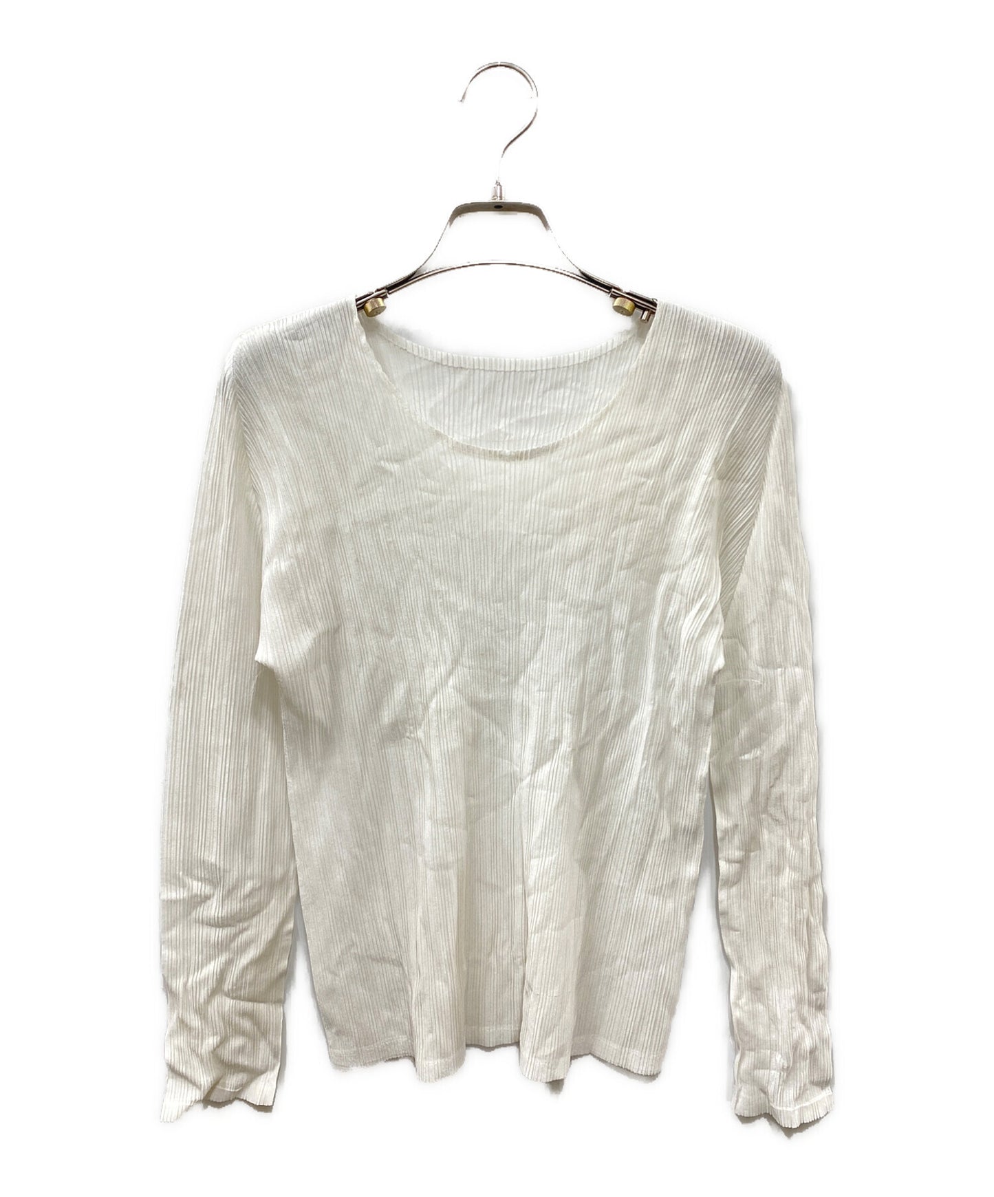 [Pre-owned] PLEATS PLEASE Pleated blouse Cut and sewn PP55-FK111