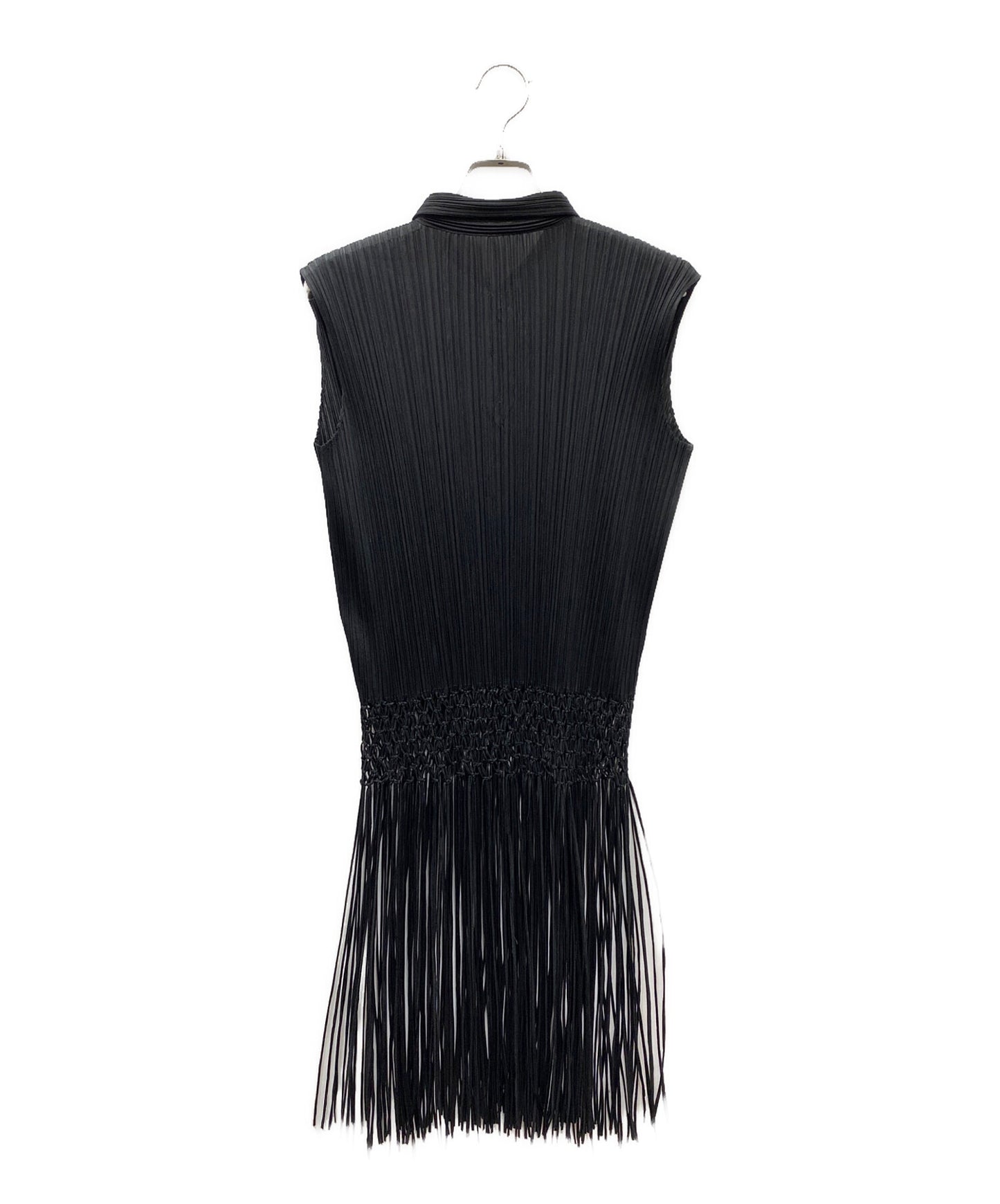 [Pre-owned] PLEATS PLEASE N/S Fringe design pleated cut and sewn PP81-JK723
