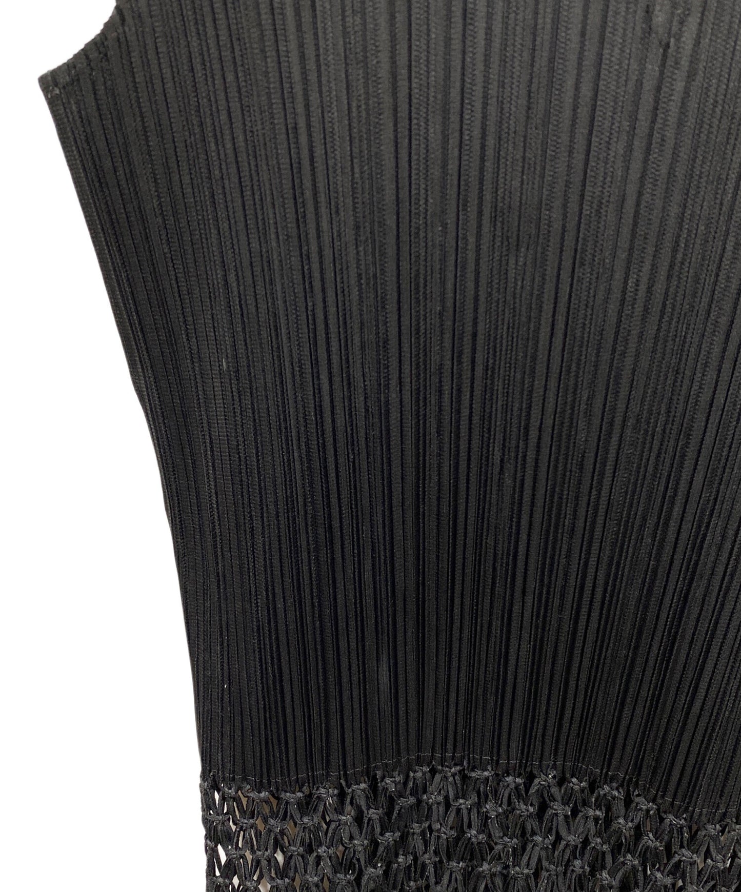 [Pre-owned] PLEATS PLEASE N/S Fringe design pleated cut and sewn PP81-JK723