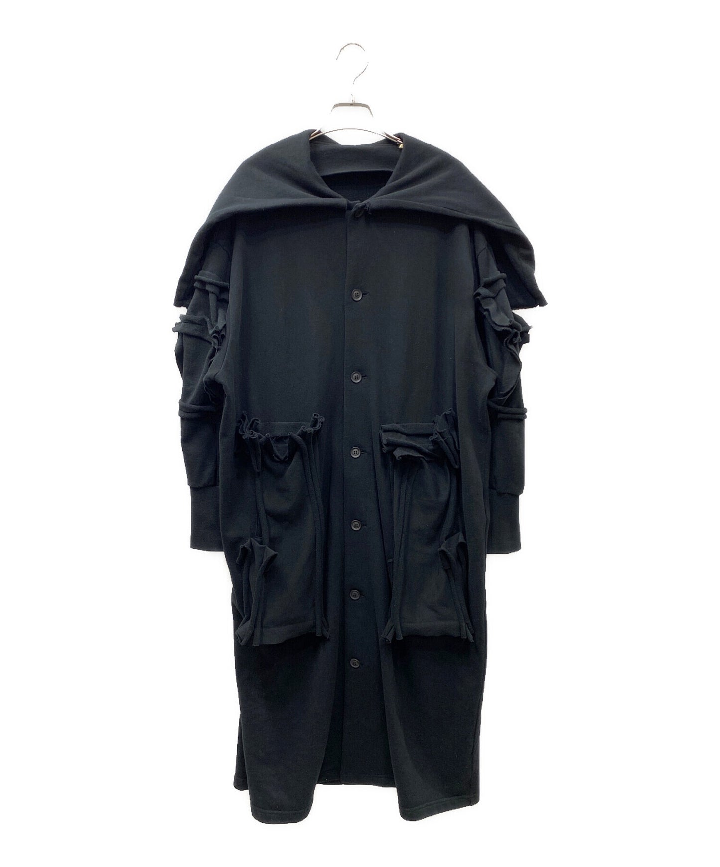 [Pre-owned] YOHJI YAMAMOTO 24AW MINI FRENCH TERRY BOX DETAIL LONG CARDIGAN B Cardigan FO-T29-072