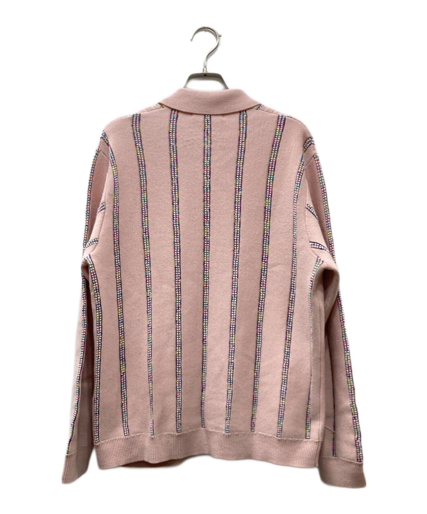 [Pre-owned] SUPREME 24AW Speckle Stripe Zip Up Cardigan Zip Cardigan