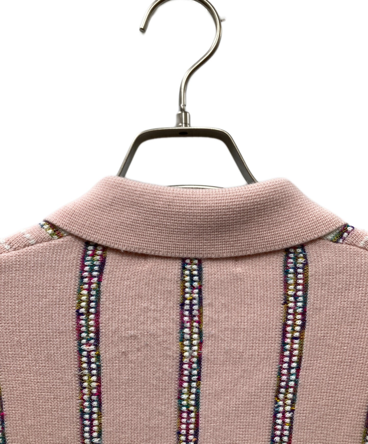 [Pre-owned] SUPREME 24AW Speckle Stripe Zip Up Cardigan Zip Cardigan