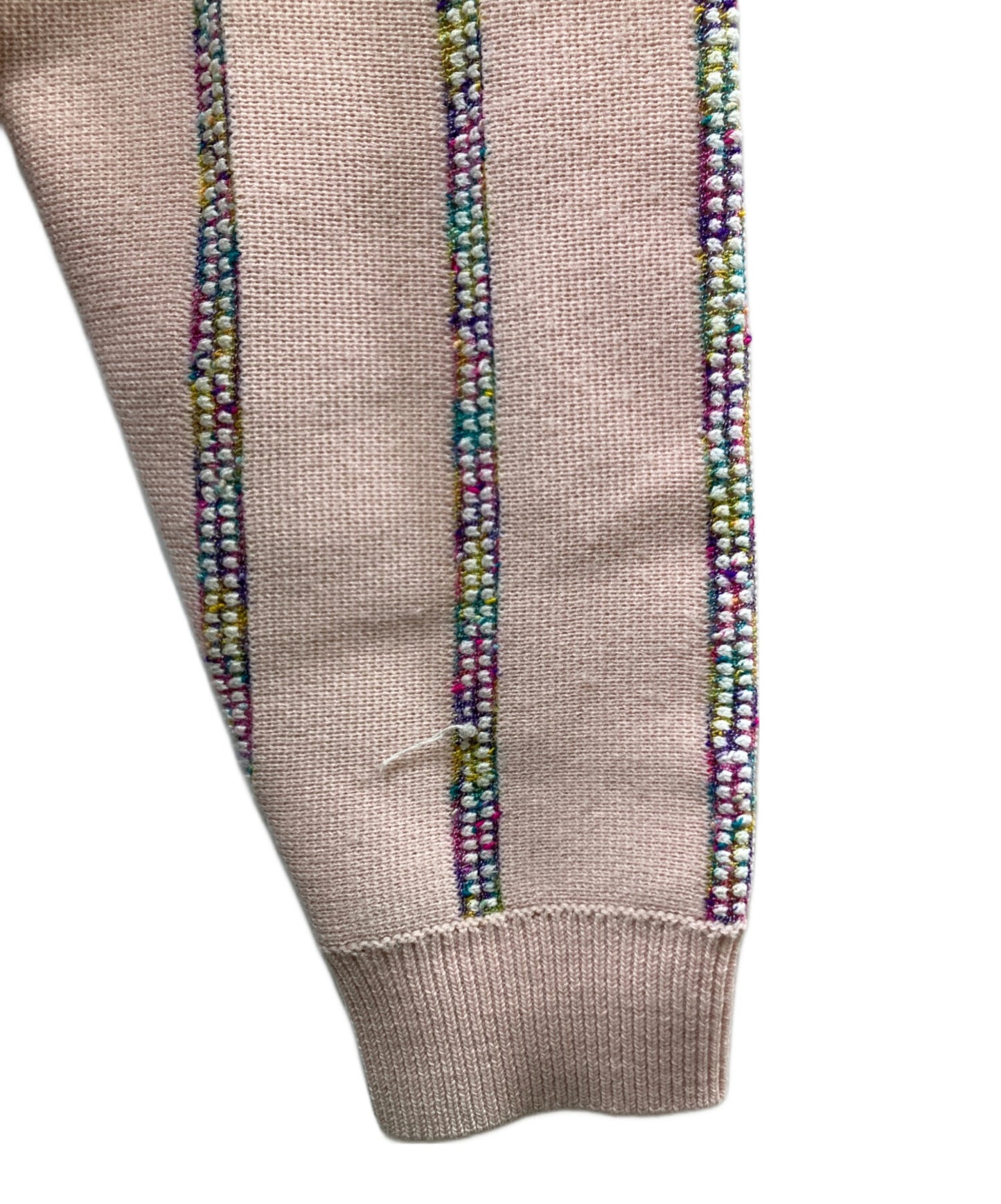 [Pre-owned] SUPREME 24AW Speckle Stripe Zip Up Cardigan Zip Cardigan