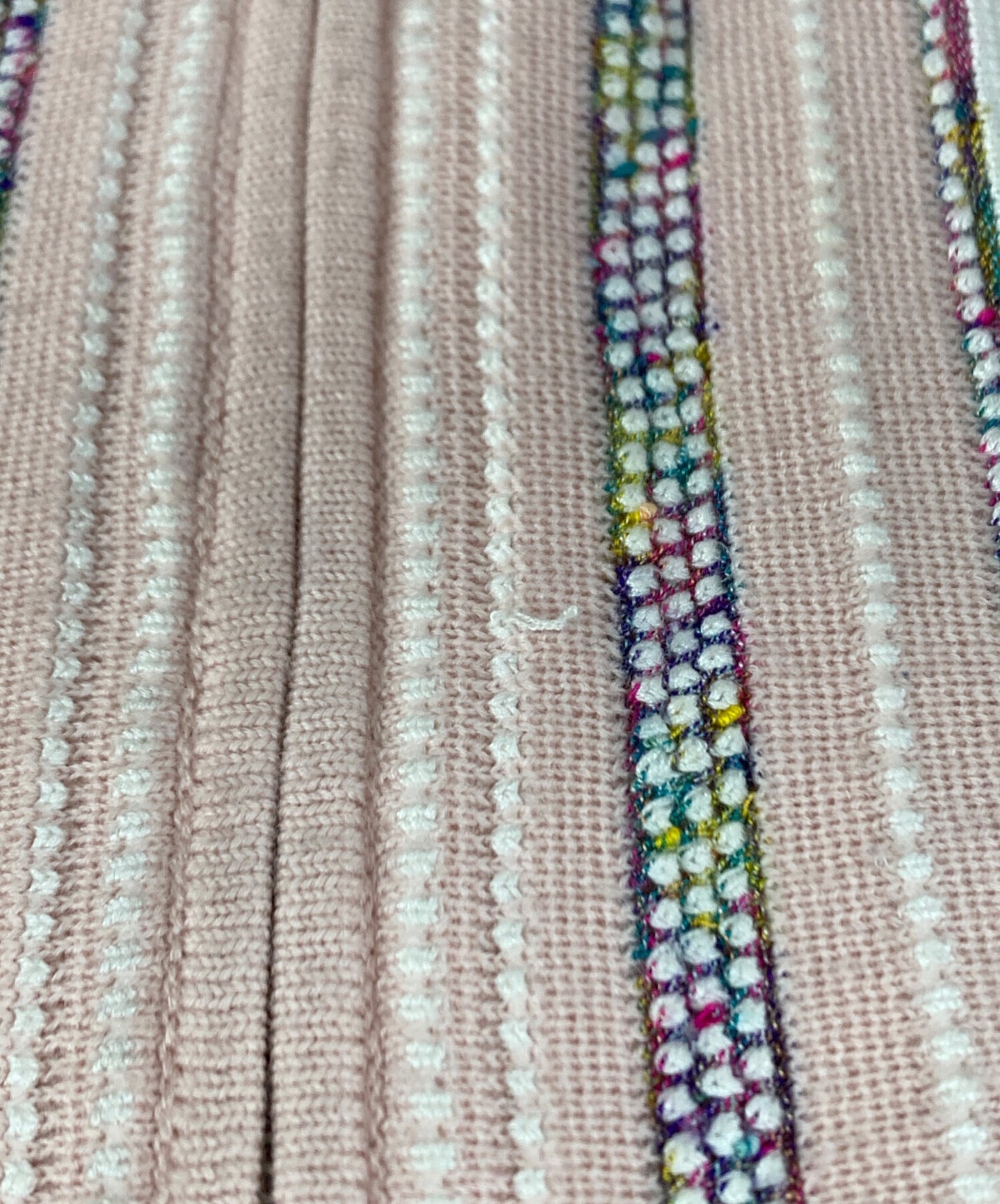 [Pre-owned] SUPREME 24AW Speckle Stripe Zip Up Cardigan Zip Cardigan