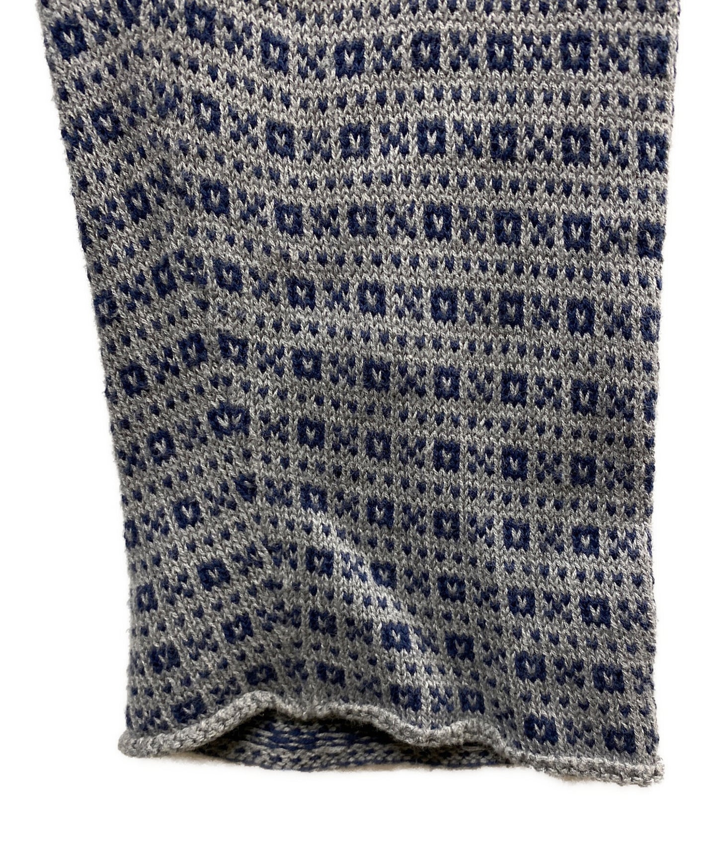 [Pre-owned] COMME des GARCONS HOMME Knit docking shirt HI-B047