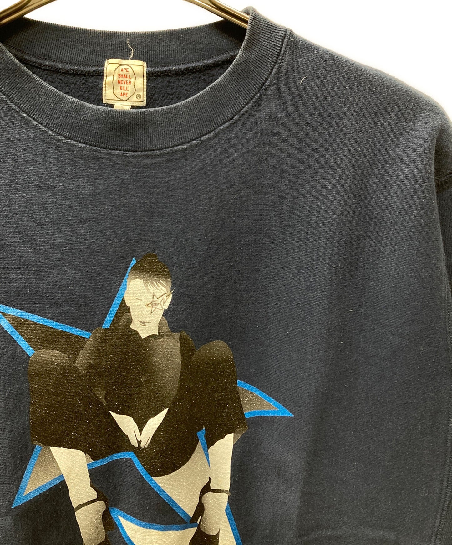 [Pre-owned] A BATHING APE 90's Print Sweatshirt